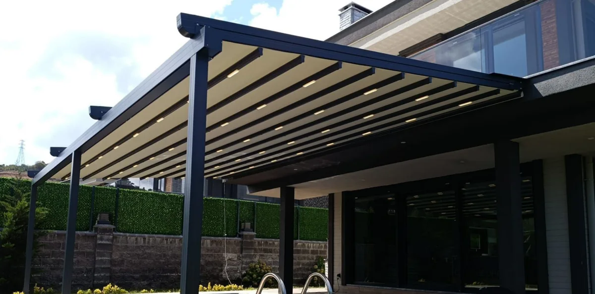 Pergola Tente uygulama örneği