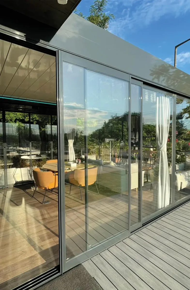 Sürme Cam Balkon uygulama örneği
